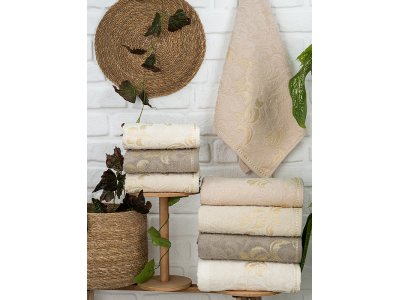 Hazangülü Riva Jakarlı Cotton