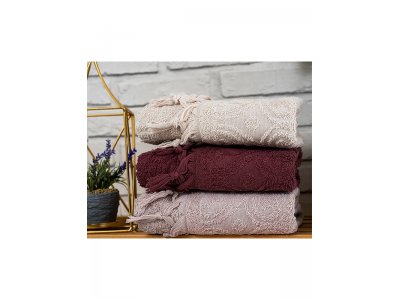 Hazangülü Nevra Jakarlı Cotton