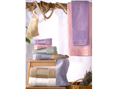 Hazangülü Safir Jakarlı Cotton