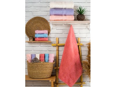 Hazangülü Eylül Jakarlı Cotton
