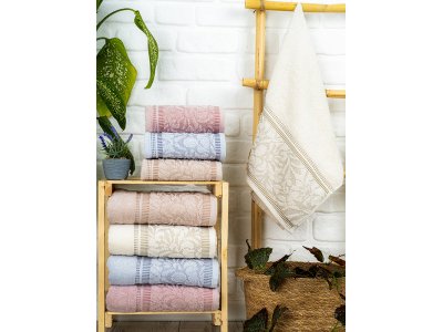 Hazangülü Gloria Jakarlı Cotton