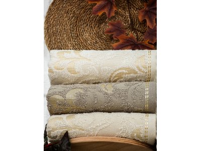 Hazangülü Riva Jakarlı Cotton