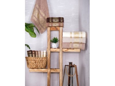 Hazangülü Alyans Jakarlı Cotton