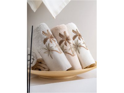 Hazangülü Palmiye Cotton