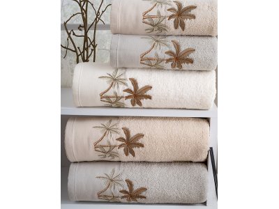 Hazangülü Palmiye Cotton