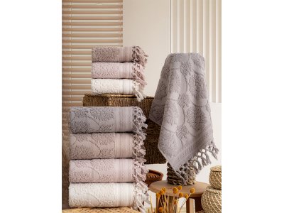 Hazangülü Harem Jakarlı Deluxe