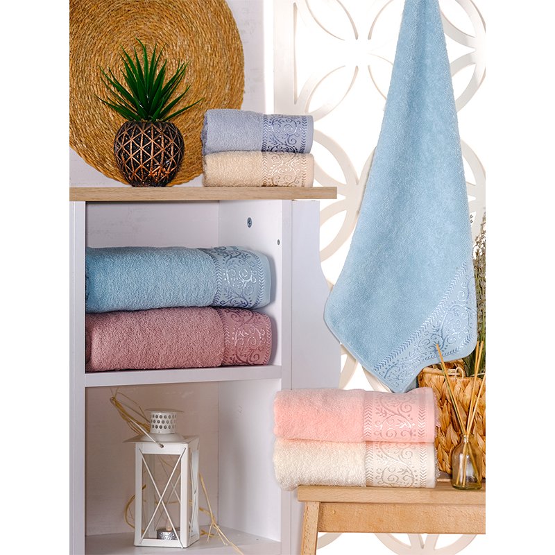 Hazangülü Sarmaşık Jakarlı Cotton