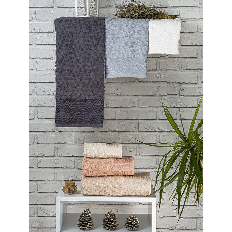 Hazangülü Atlas Jakarlı Cotton