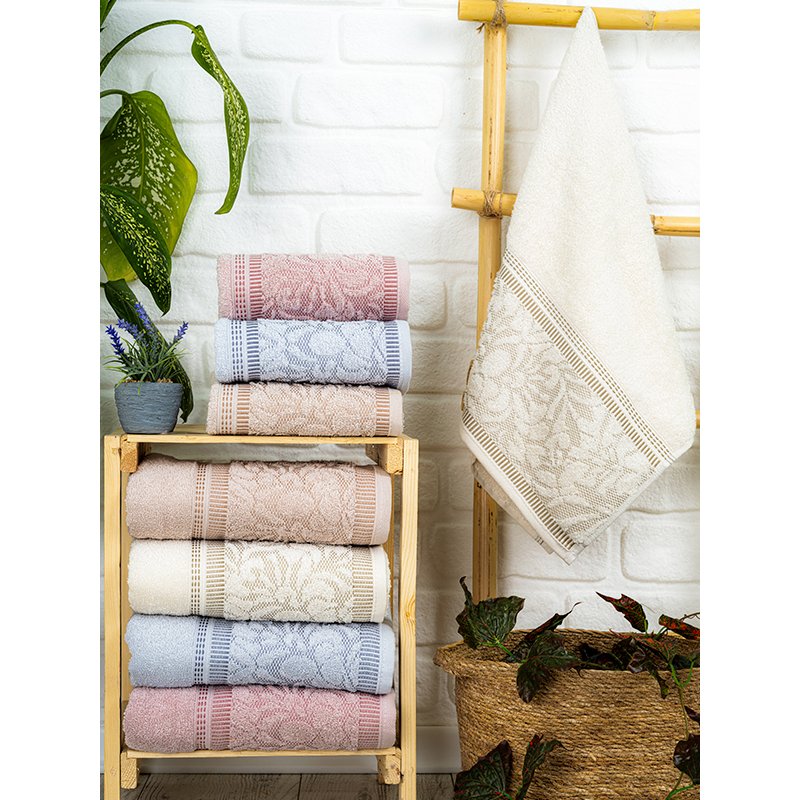 Hazangülü Gloria Jakarlı Cotton