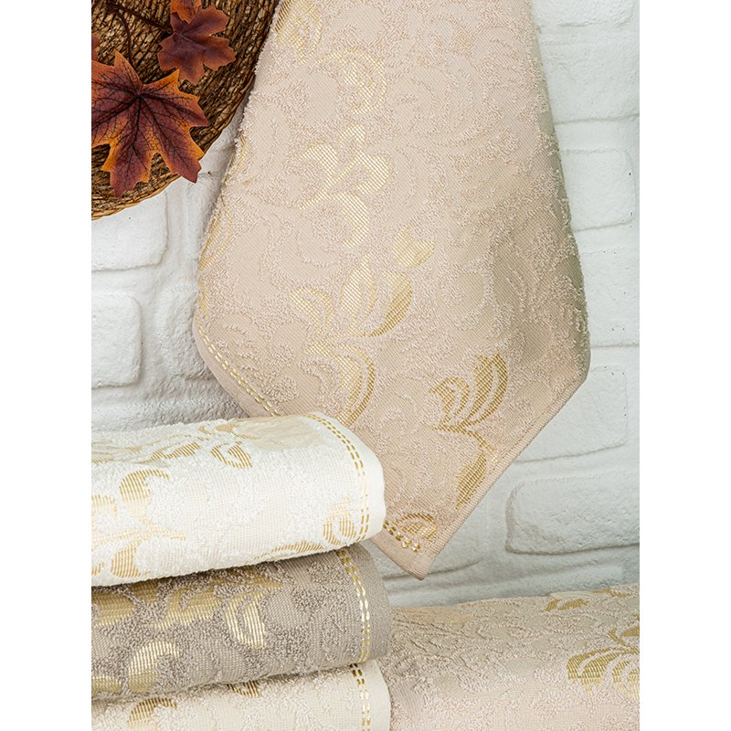 Hazangülü Riva Jakarlı Cotton
