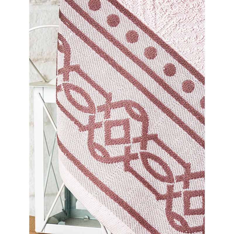 Hazangülü Hitit Jakarlı Cotton